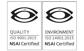We have been awarded ISO 14001:2015